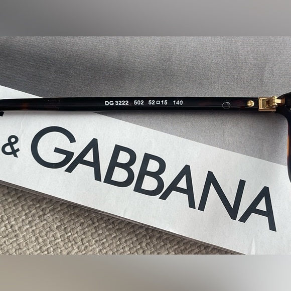 Dolce & Gabbana Eyeglasses In Havana DG 3222 502 52-15-140 - Picture 8 of 16